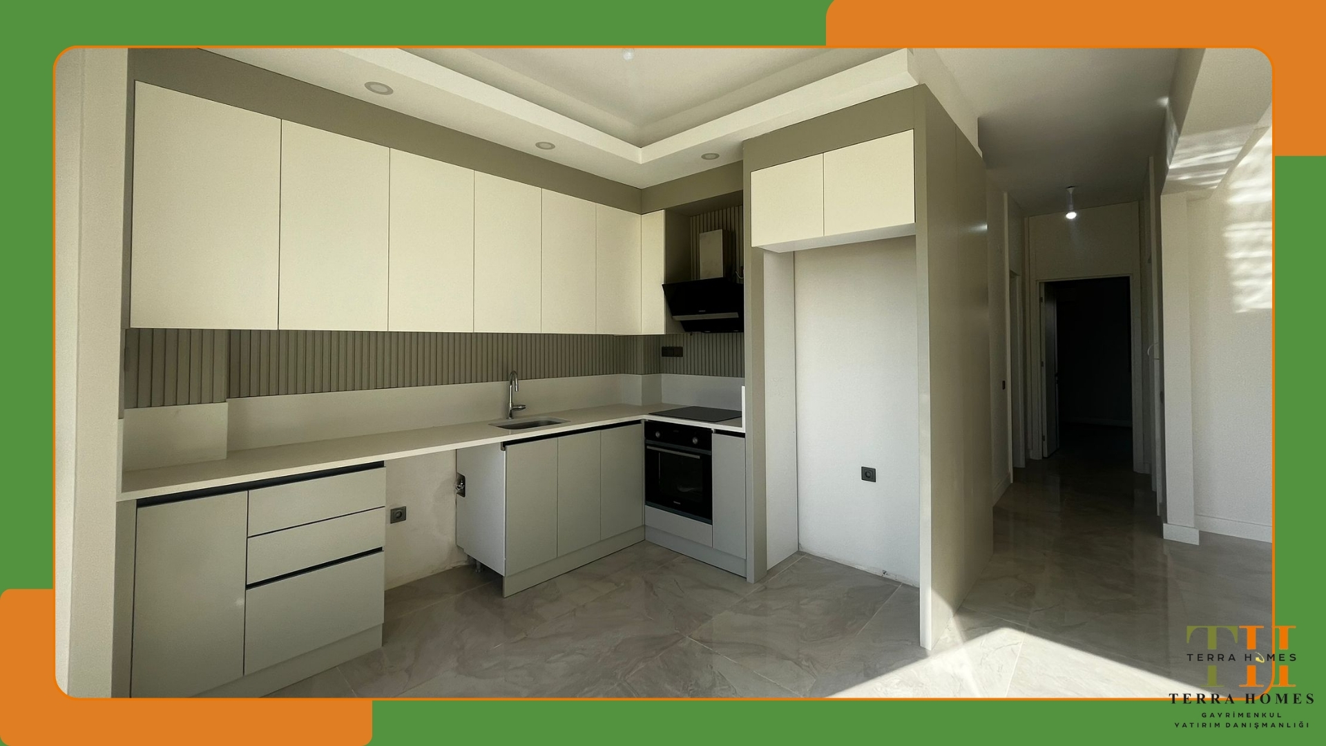 ALTINTAŞ MAHALLESİNDE SİTE İÇİNDE SIFIR BİNADA (2+1) BAHÇE KATI DAİREMİZ