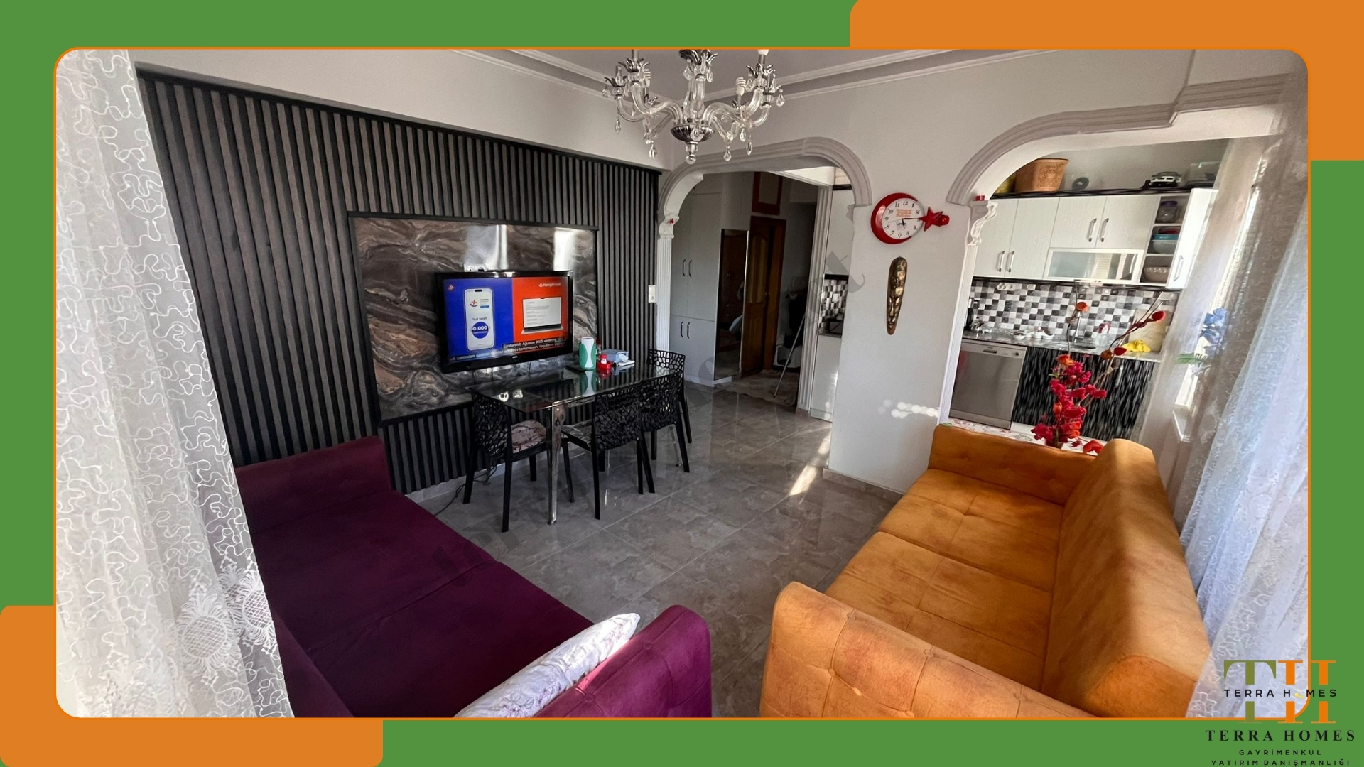 KEPEZ KUZEYYAKA MAHALLESİNDE   2+1 YENİ TADİLAT GÖRMÜŞ DAİREMİZ